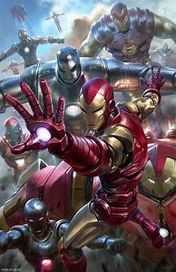 Image result for Iron Man Suit Fan Art