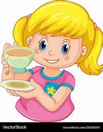 Image result for Cartoon Girl Drinking