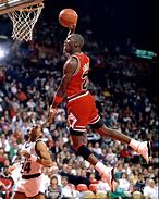 Image result for Michael Jordan in Action