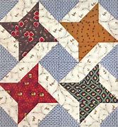 Image result for Double Friendship Star Quilt Pattern
