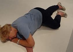 Image result for Recovery Position Woman