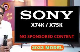 Image result for Sony X74k Box