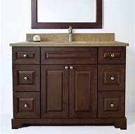 Image result for Home Depot Brown Bathroom Vanity