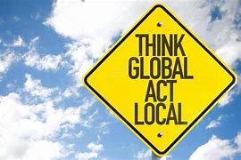 Image result for Act Local Clip Art