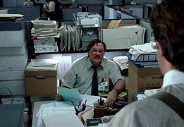 Image result for Office Space Movie Basement