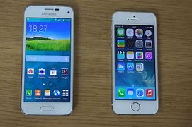 Image result for iPhone 5S vs Samsung S5