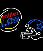 Image result for Lite Beer Neon Dallas Cowboys Helmet