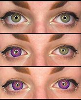 Image result for Purple Eye Contacts Cosplay