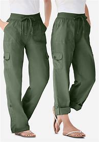 Image result for Plus Size Casual Pants