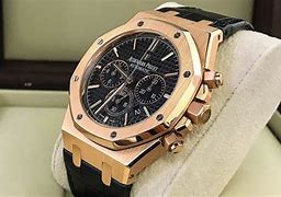 Image result for Rose Gold Watch Black Face