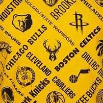Image result for Yellow NBA Logo