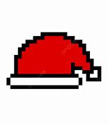 Image result for Christmas Hat Pixel Art