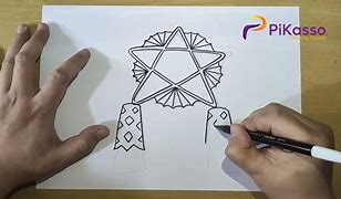 Image result for Parol Drawing Easy