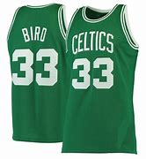 Image result for Larry Bird Celtics Jersey