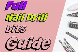 Image result for Nail Drill Bit Types