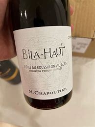 Image result for M Chapoutier Cotes Roussillon Vignes Bila Haut