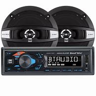 Image result for Temu Car Stereo with Built in Speakers and Bluetooth