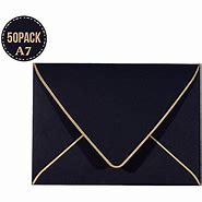 Image result for Black 5X7 Envelope