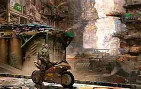 Image result for Cyberpunk Science Fiction