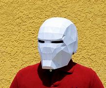 Image result for Iron Man Paper Mask
