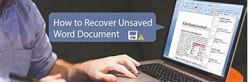 Image result for How to Recovery Unsaved PDF-document