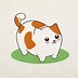 Image result for Cute Cartoon Cat Painting