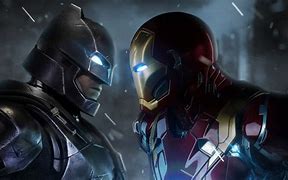 Image result for Iron Man and Batman Comparison