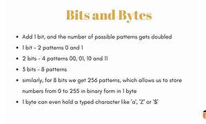 Image result for Understanding Bits and Bytes
