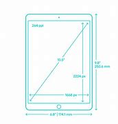 Image result for iPad Screen Size for Word