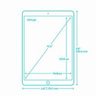 Image result for iPad Screen Size Width and Height