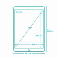 Image result for iPad Size in mm