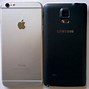 Image result for iPhone 6 Plus vs Samsung Note 4