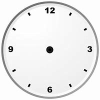 Image result for Square Clock Face without Hands