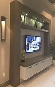 Image result for Flat Screen TV On the Wall Ideas