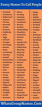 Image result for Funny Names for New Things