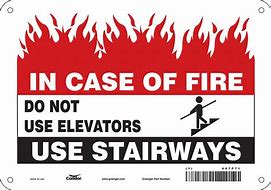 Image result for Emergency and Exit Lighitng in Case of Fire White Backgroung