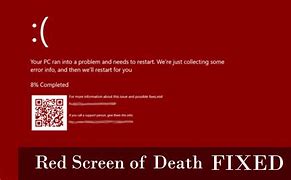 Image result for Windows Red Screen of Death
