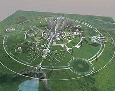 Image result for Circular City Concept Art