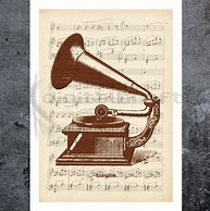 Image result for Gramophone Illustration