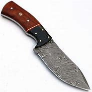 Image result for Damascus Fixed Blade Hunting Knife