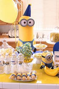 Image result for Minion Birthday Party Despi