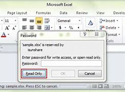 Image result for How to Change a Read-Only Excel File