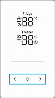 Image result for Samsung Refrigerator Temperature Check