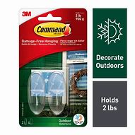 Image result for Command Clear Outdoor Hooks