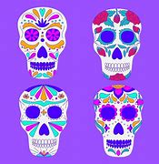 Image result for Day of the Dead Skull Print Out