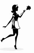 Image result for Cleaning Lady Cartoon Pink Background