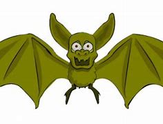 Image result for Green Bat Cartoon