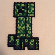 Image result for Minecraft Creeper Perler Bead Pattern