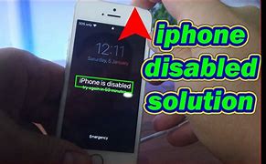 Image result for iPhone 6 Disabled Easy Fix