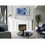 Image result for Samsung TV Fireplace Frame